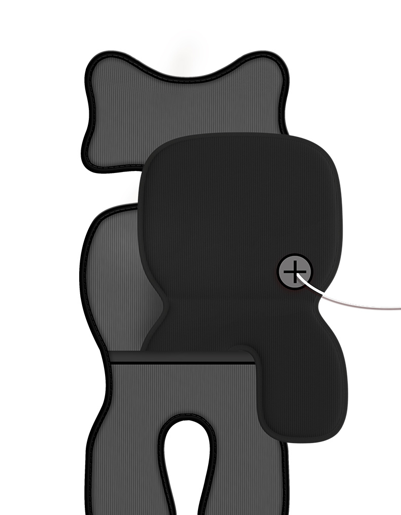 Anjuny Adjustable Temperature Heated Seat Cover with Soft Cushion Warming Pad Foldable Therapeutic Safety for Baby Car Seats,Anjuny - One Stop Cooling& Heating solution Manufactor,Heated Seat Cover with Soft Cushion Warming Pad