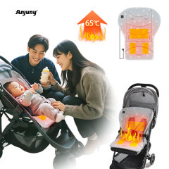 Anjuny Factory OEM Baby Stroller Cushion Soft Winter Seat With 5V USB Warm Mat to Keep Baby Sitting Warm,Anjuny - One Stop Cooling& Heating solution Manufactor,Baby Stroller Cushion Soft Winter Seat With 5V USB Warm Mat to Keep Baby Sitting Warm