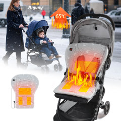 Anjuny Factory OEM Baby Stroller Cushion Soft Winter Seat With 5V USB Warm Mat to Keep Baby Sitting Warm,Anjuny - One Stop Cooling& Heating solution Manufactor,Baby Stroller Cushion Soft Winter Seat With 5V USB Warm Mat to Keep Baby Sitting Warm