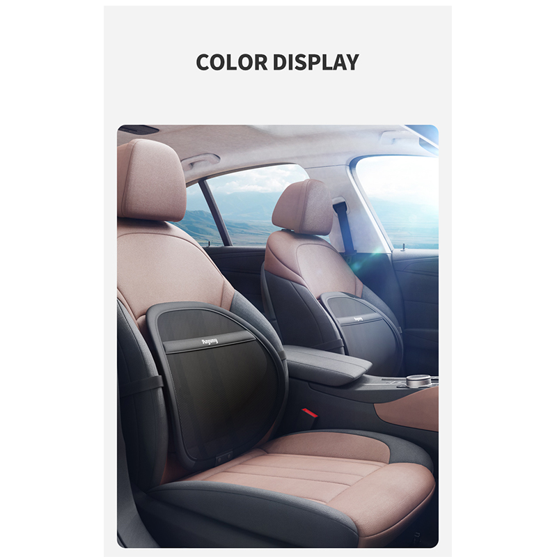 Anjuny Breathable Mesh Lumbar Support Seat Cushion with Ventilation & Rapid Cooling for Office Chairs,Anjuny - One Stop Cooling& Heating solution Manufactor,Breathable Mesh Lumbar Support