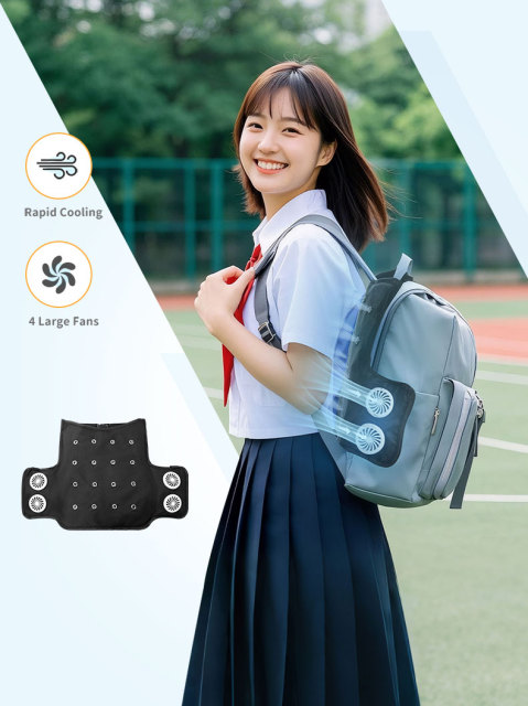 Anjuny Lightweight Cooling Elementary School Backpack Cooler School Ventilation Pad for Kids,Anjuny - One Stop Cooling& Heating solution Manufactor,Anjuny Lightweight Cooling Elementary School Backpack Cooler School Ventilation Pad for Kids