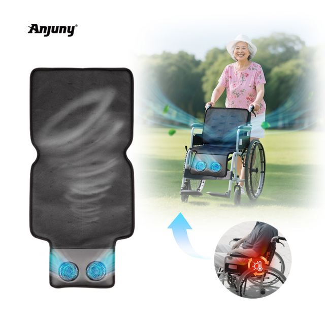 Anjuny Outdoor Wheelchair Cooling Cushion Mat Bed Pad Washable Air Breeze Pressure Ulcer Prevention Portable Waterproof,Anjuny - One Stop Cooling& Heating solution Manufactor,Anjuny Outdoor Wheelchair Cooling Cushion Mat Bed Pad Washable Air Breeze Pressure Ulcer Prevention Portable Waterproof
