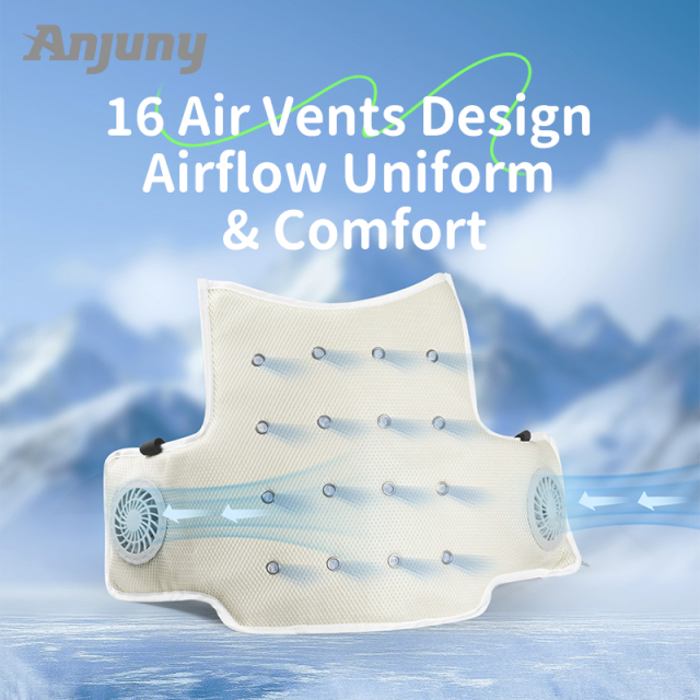 Anjuny Ventilated Cooling Pad for School Backpack with Heatstroke Prevention Breathable Gel & Mesh Material 5V USB,Anjuny - One Stop Cooling& Heating solution Manufactor,Anjuny Ventilated Cooling Pad for School Backpack with Heatstroke Prevention Breathable Gel & Mesh Material 5V USB