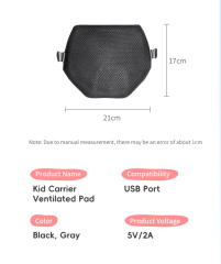 - Baby Carrier Ventilation Pad - Baby Carrier Overheating Solution,Anjuny - One Stop Cooling& Heating solution Manufactor,- Baby Carrier Ventilation Pad - Baby Carrier Overheating Solution