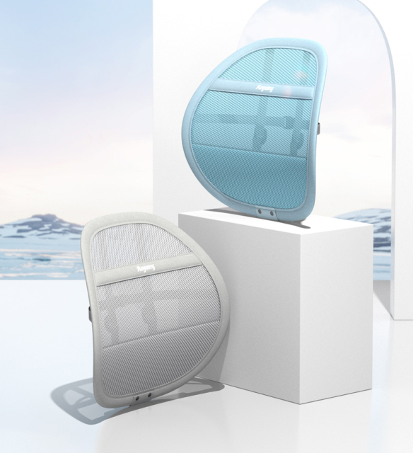 USB-powered ventilated lumbar support, perfect for car, office and travel,Anjuny - One Stop Cooling & Heating solution Manufactory,USB-powered ventilated lumbar support, perfect for car, office and travel