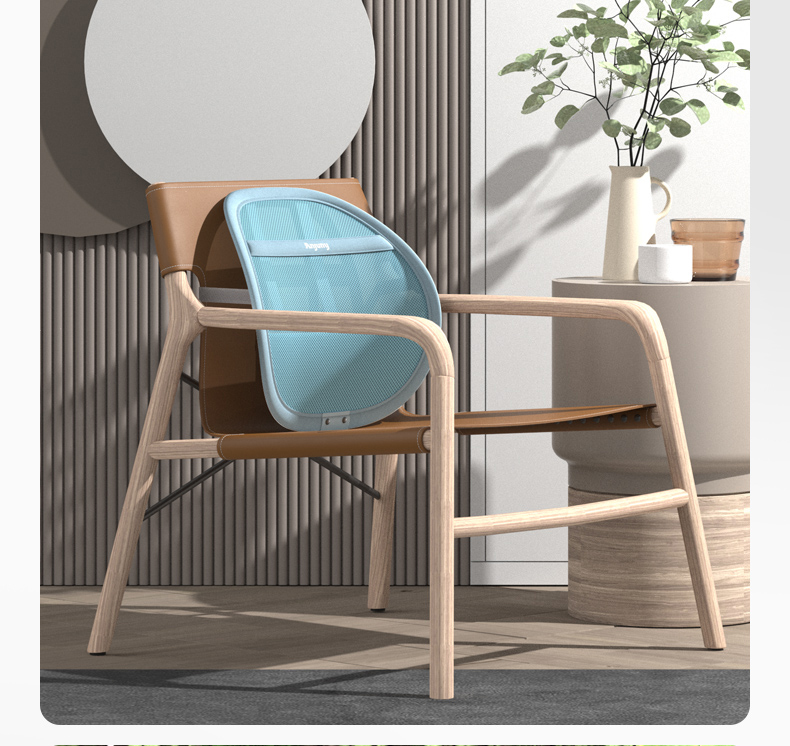 USB-powered ventilated lumbar support, perfect for car, office and travel,Anjuny - One Stop Cooling & Heating solution Manufactory,USB-powered ventilated lumbar support, perfect for car, office and travel