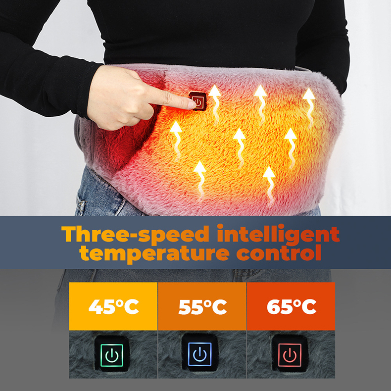 Anjuny Rechargeable Nano Sliver Quilted Heating Pillow 5V USB Wireless Therapy Electric Heating Throw Cushion Body Back,Anjuny - One Stop Cooling & Heating solution Manufactory,Menstrual Heating Pad