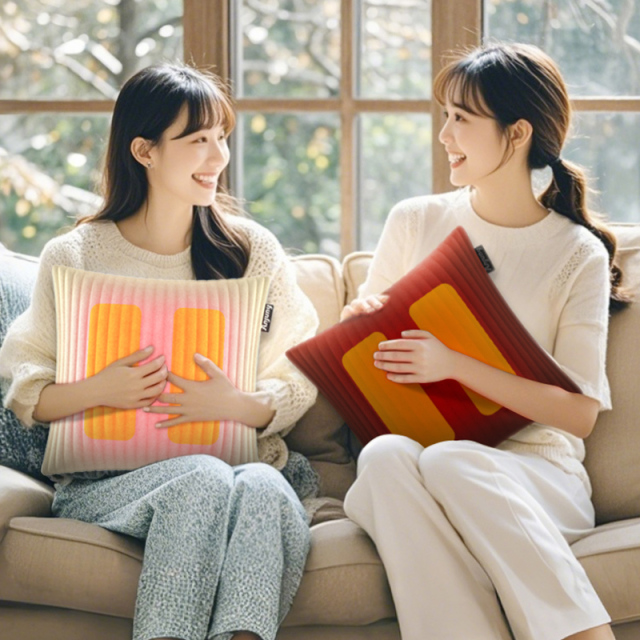 Anjuny Warmtekussen Car Office USB Heated Lumbar Support Pillow Travel Heating Cushion for Back for Hotels and Nursing,Anjuny - One Stop Cooling & Heating solution Manufactory,Cordless Heated Pillow Cushion