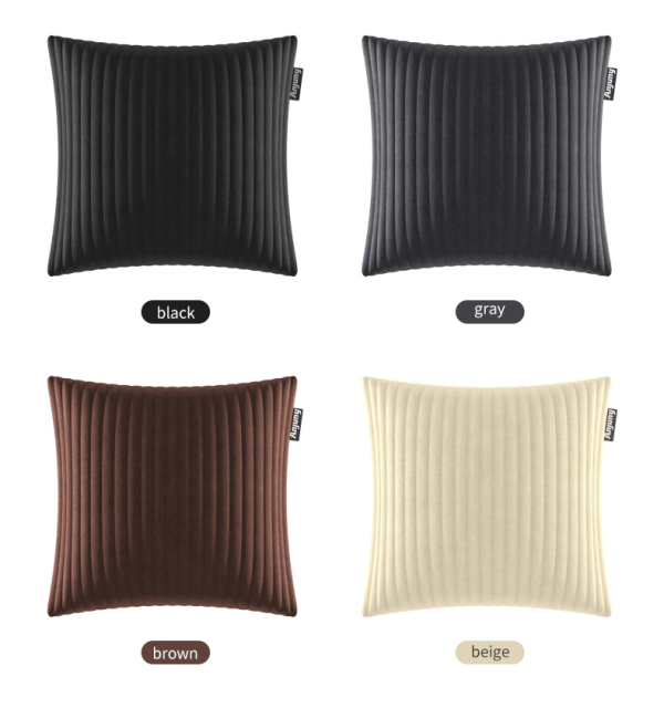 Anjuny Warmtekussen Car Office USB Heated Lumbar Support Pillow Travel Heating Cushion for Back for Hotels and Nursing,Anjuny - One Stop Cooling & Heating solution Manufactory,Cordless Heated Pillow Cushion