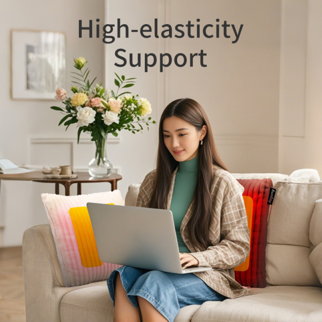 Anjuny Warmtekussen Car Office USB Heated Lumbar Support Pillow Travel Heating Cushion for Back for Hotels and Nursing,Anjuny - One Stop Cooling & Heating solution Manufactory,Cordless Heated Pillow Cushion