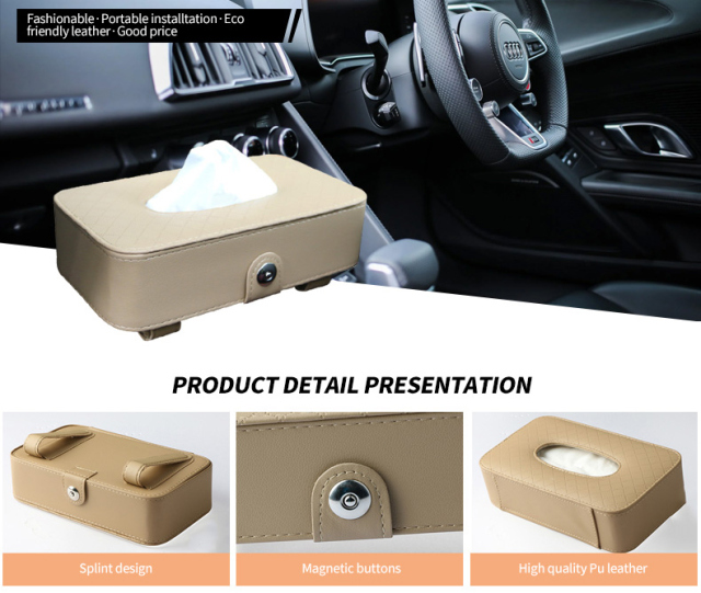 Car Sun Visor Tissue Holder - Easy Reach Hanging Organizer,Anjuny - One Stop Cooling & Heating solution Manufactory,Car Sun Visor Tissue Holder - Easy Reach Hanging Organizer