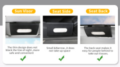 Anjuny Car Visor Tissue Holder, Sun Visor Napkin Holder Backseat Tissue Case, Premium Car Tissue Box for car, Vehicle,Anjuny - One Stop Cooling & Heating solution Manufactory,Anjuny Car Visor Tissue Holder, Sun Visor Napkin Holder Backseat Tissue Case, Premium Car Tissue Box for car, Vehicle