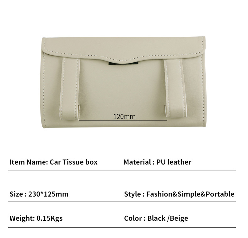 Anjuny Car Visor Tissue Holder, Sun Visor Napkin Holder Backseat Tissue Case, Premium Car Tissue Box for car, Vehicle,Anjuny - One Stop Cooling & Heating solution Manufactory,Anjuny Car Visor Tissue Holder, Sun Visor Napkin Holder Backseat Tissue Case, Premium Car Tissue Box for car, Vehicle