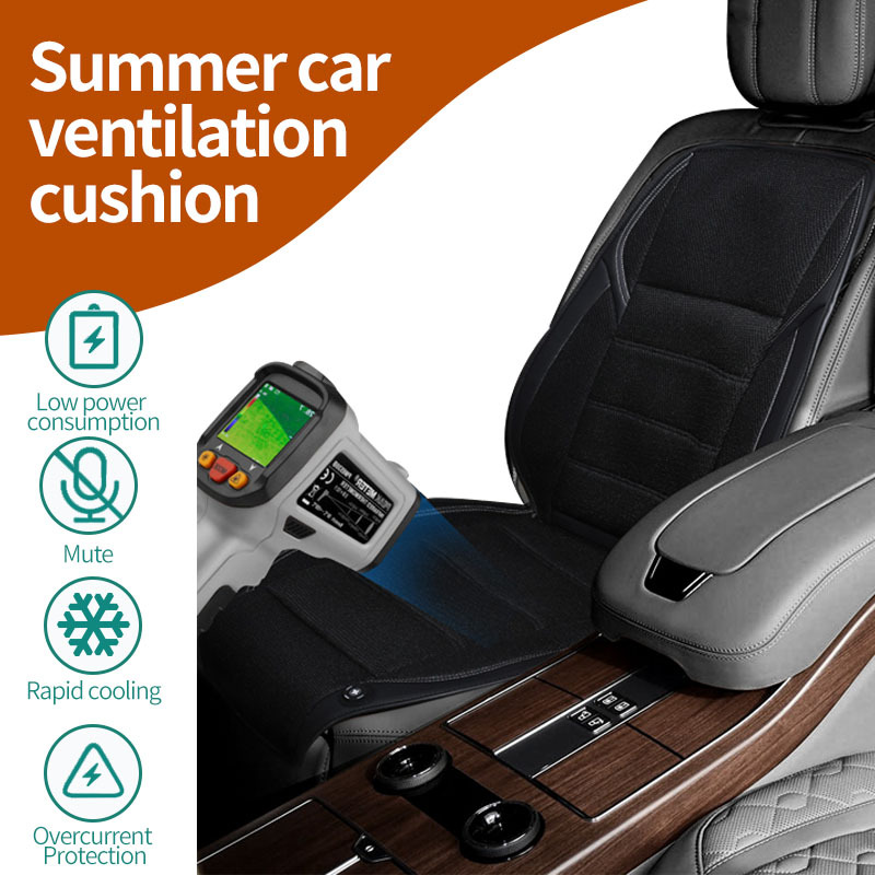 Anjuny Wholesale Cooling Car Seat Cover Front Seat, 12V Ventilated Cooling Car Seat Cushion, Cooled Seat Cover for Car SUV Truck Universal Fit,Anjuny | Professional Cooling & Heating Solution Manufacturer (OEM/ODM),Customized Cooling Car Seat Cushion