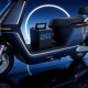 Two-wheel electric vehicle battery