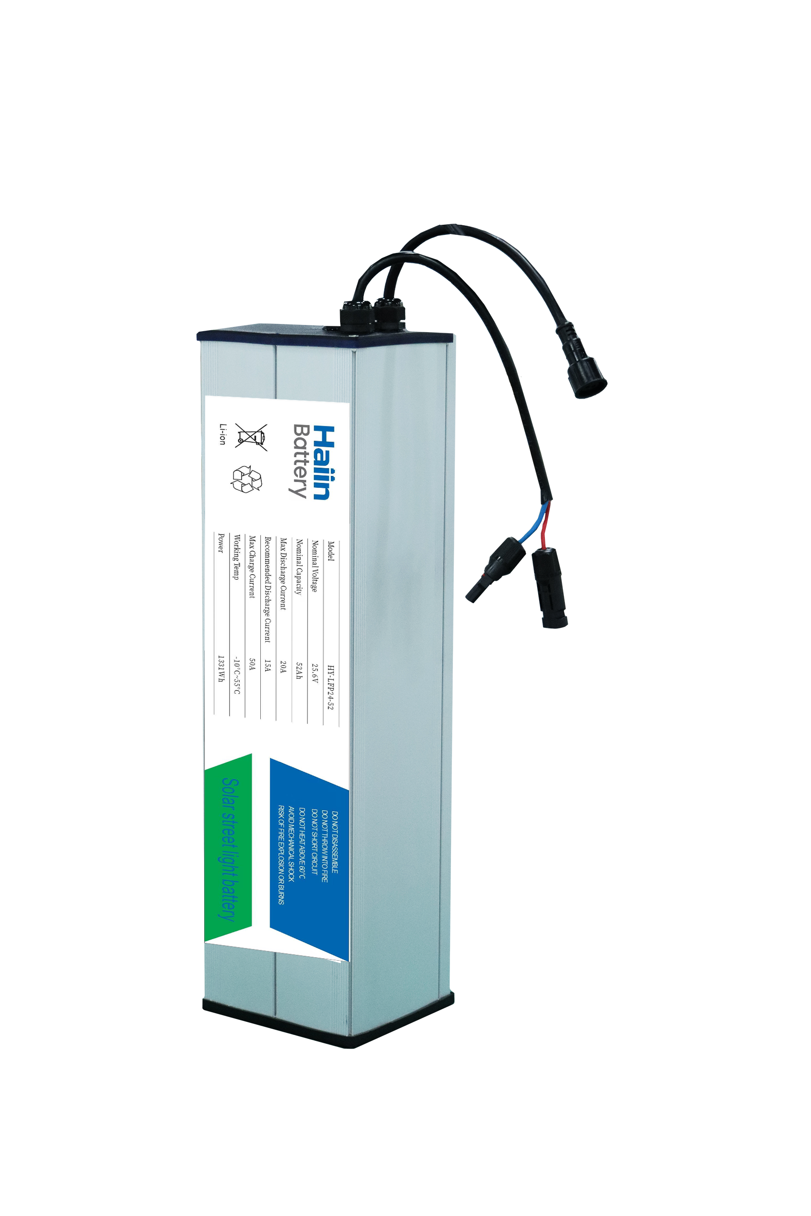 Battery Front View