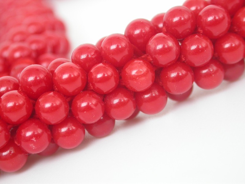 AAA natural 19" 11mm Baroque handmade red coral necklace 18KGP clasp c1701