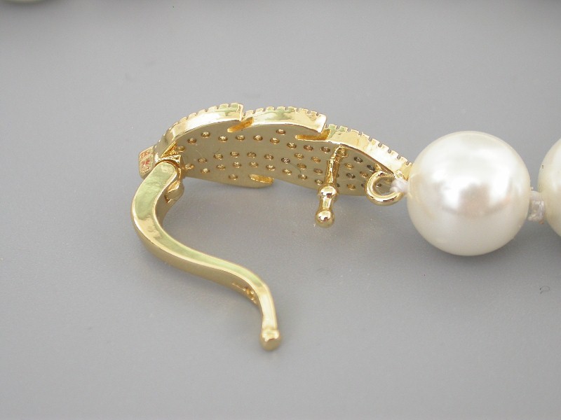 AAA Selectable 14"-32" 10mm round white south sea shell pearls necklace 9K