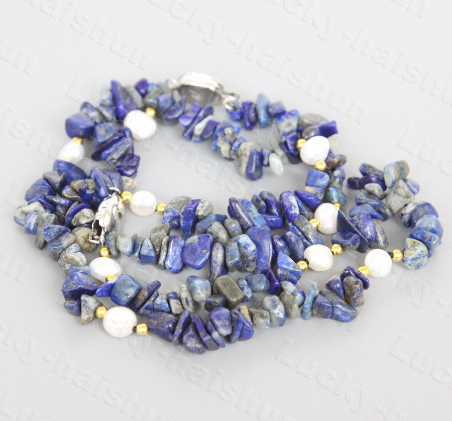 Baroque jade garnet Quartz agate turquoise pearl necklace bracelet Earrings set c1239