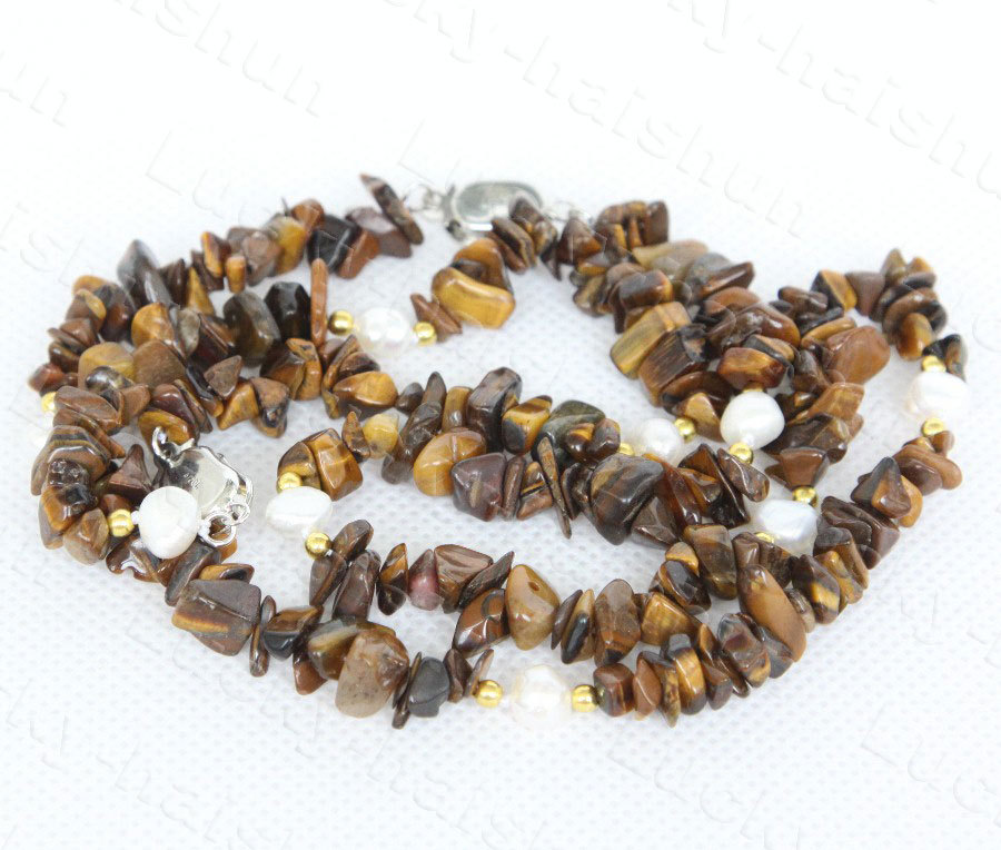 Baroque jade garnet Quartz agate turquoise pearl necklace bracelet Earrings set c1239