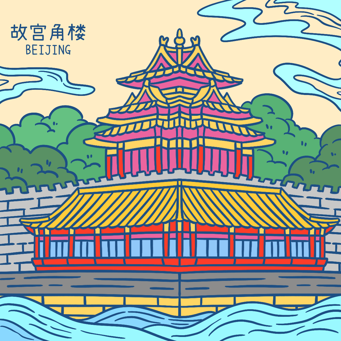 Turret of The Palace Museum
