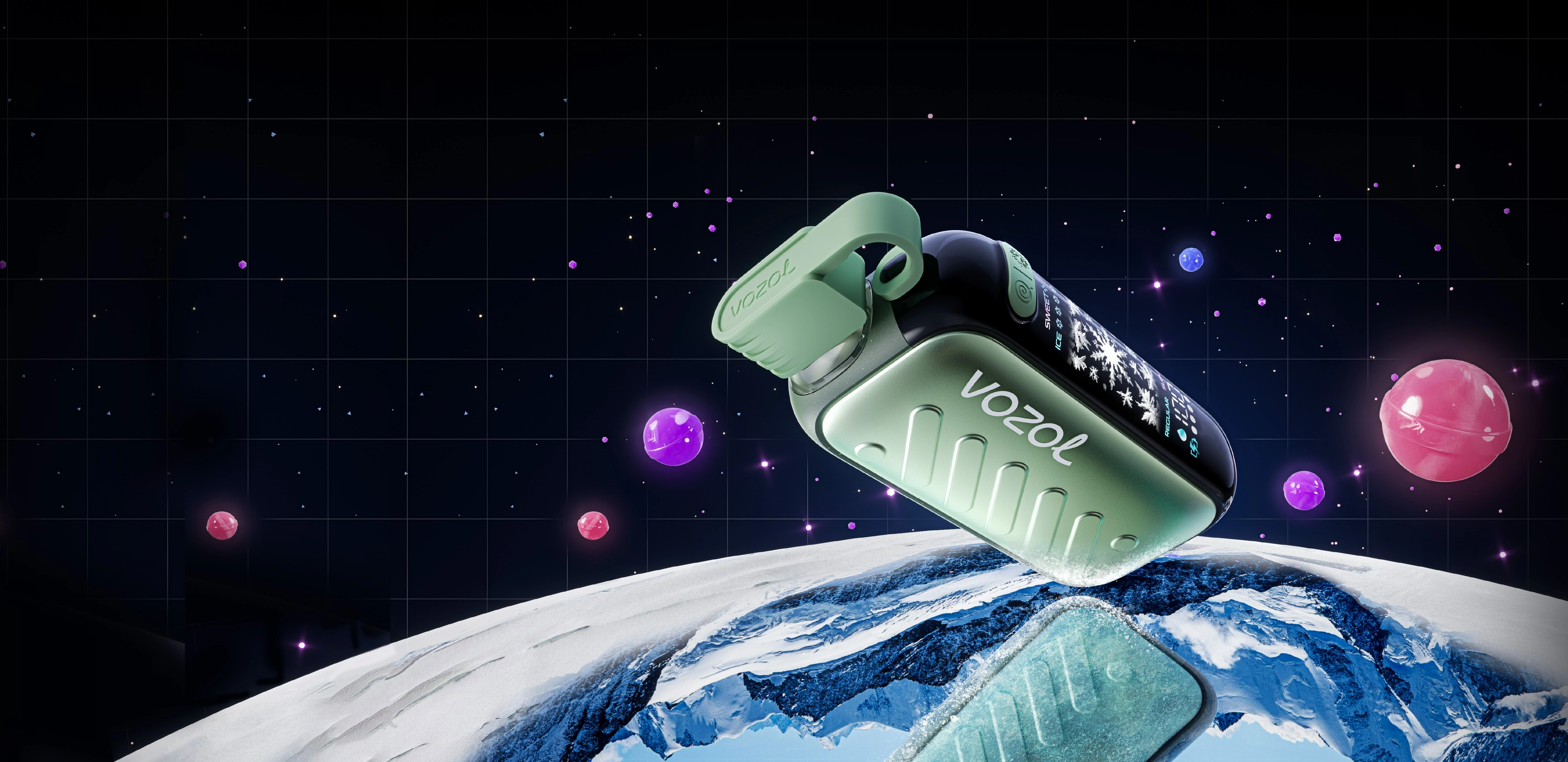VOZOL GEAR ICE & SWEET 50000 Puffs｜日本7〜10日到着・超大容量50,000パフ・爽快クール＆スイートデバイス