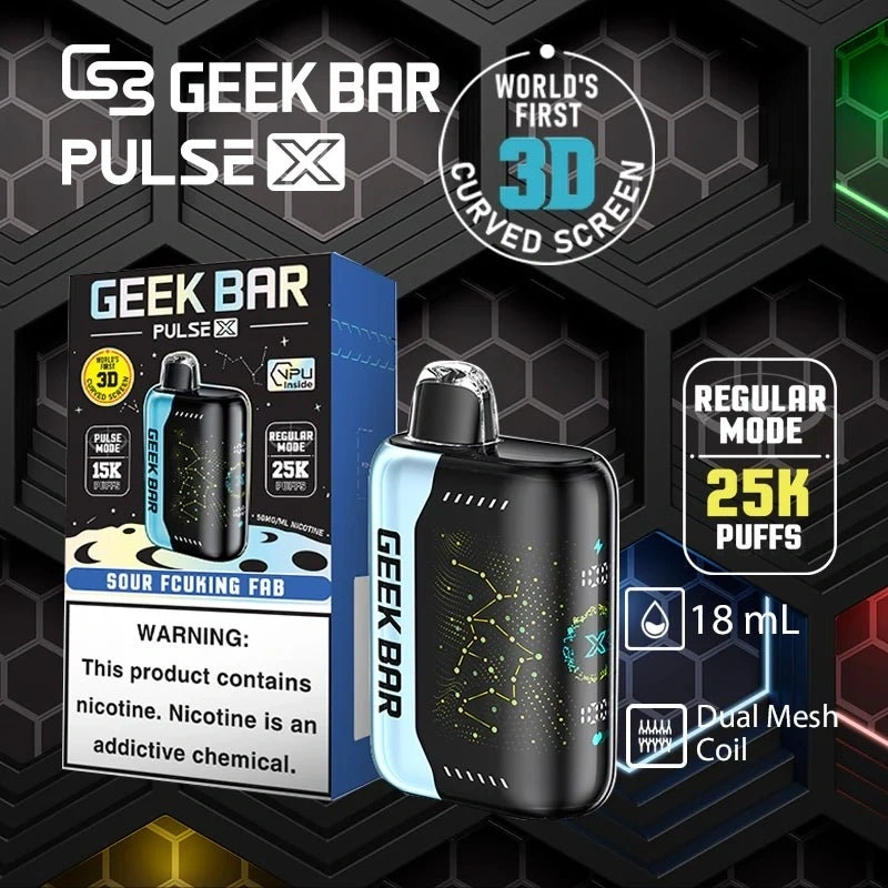 GEEK BAR Pulse X 25000 Puffs NEW｜日本7〜10日到着・最新モデル・25,000パフ高性能デバイス
