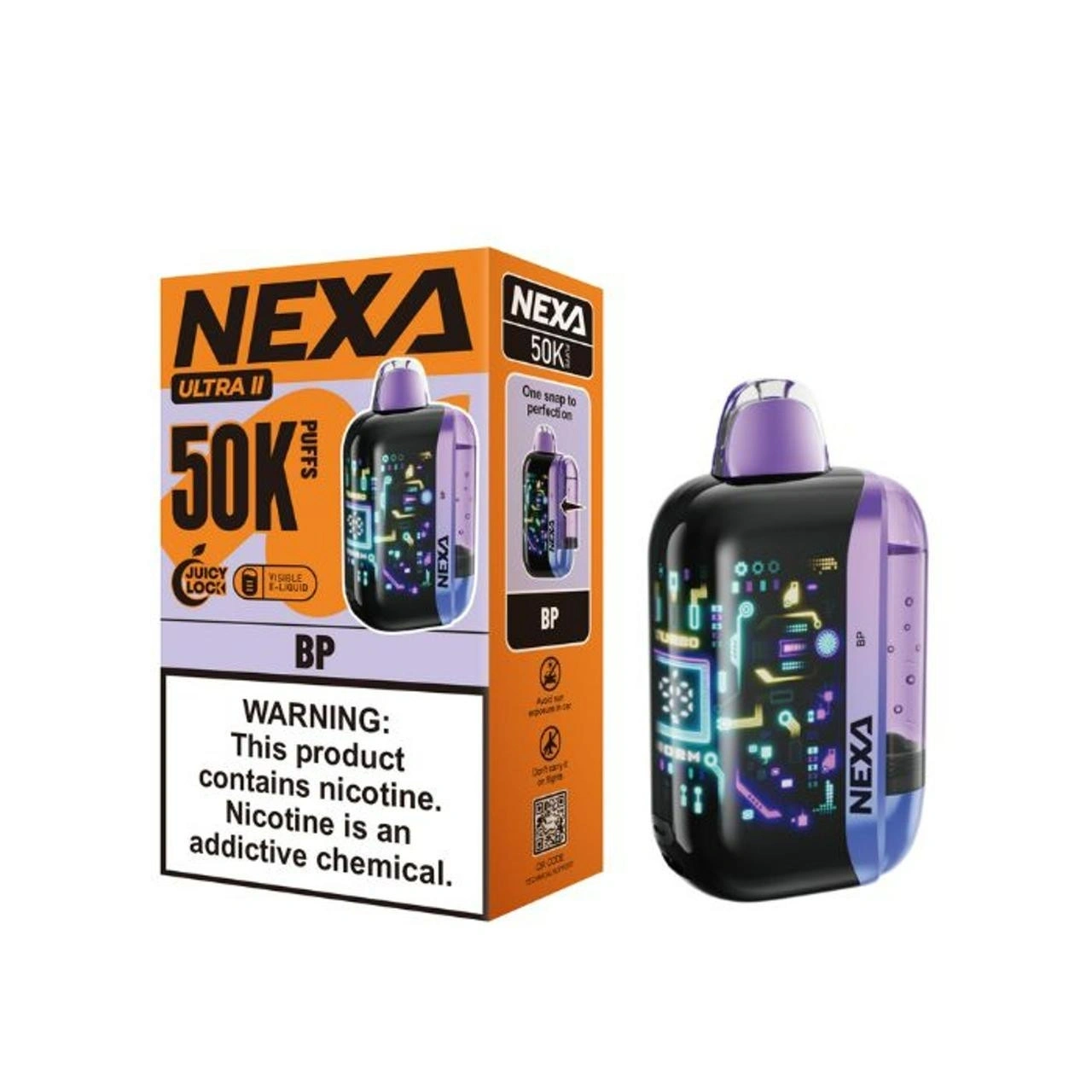 NEXA FLEX 50K Visible（交換式）｜次世代リキッドデバイス・大容量50,000パフ対応