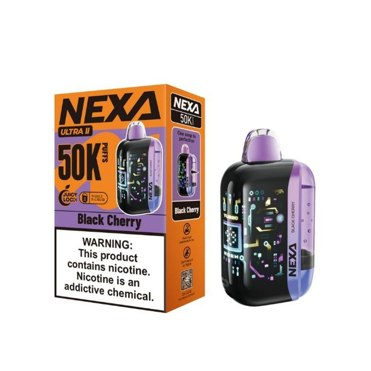 NEXA FLEX 50K Visible（交換式）｜次世代リキッドデバイス・大容量50,000パフ対応