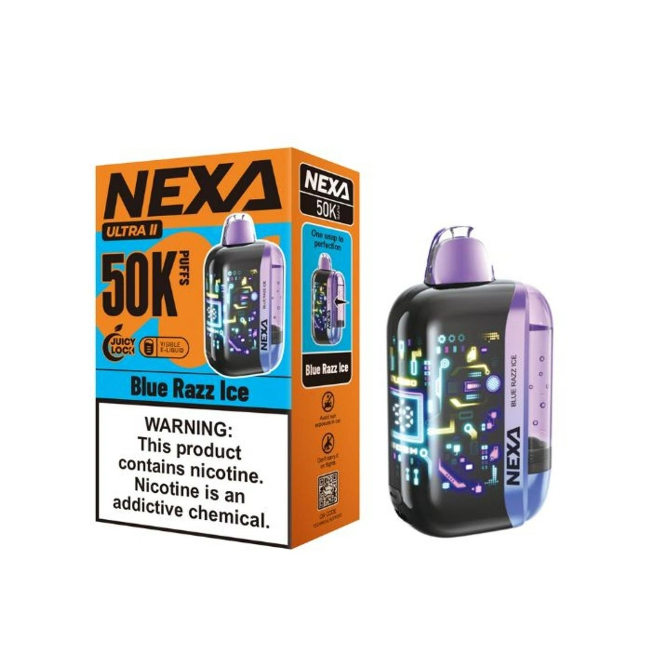 NEXA FLEX 50K Visible（交換式）｜次世代リキッドデバイス・大容量50,000パフ対応