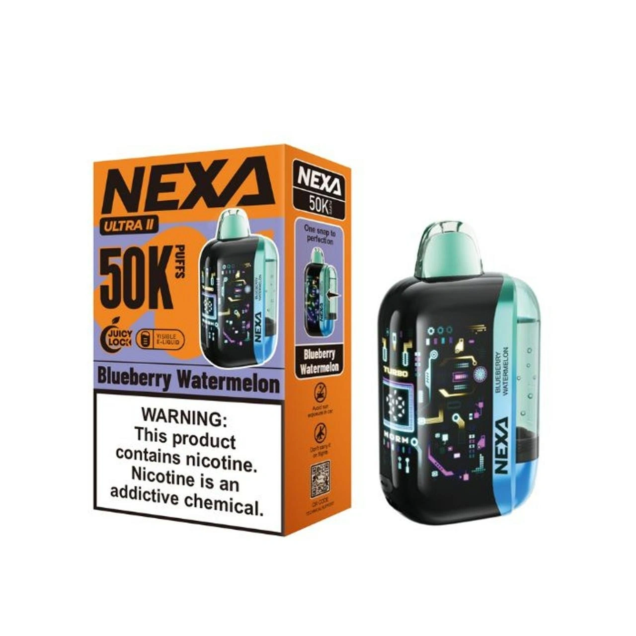 NEXA FLEX 50K Visible（交換式）｜次世代リキッドデバイス・大容量50,000パフ対応