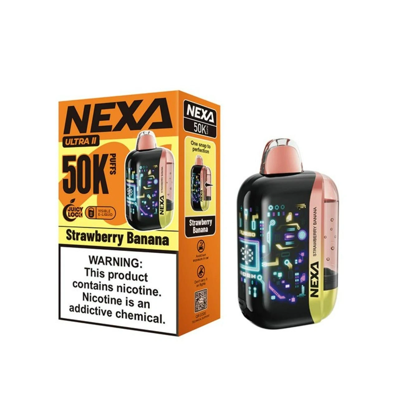 NEXA FLEX 50K Visible（交換式）｜次世代リキッドデバイス・大容量50,000パフ対応