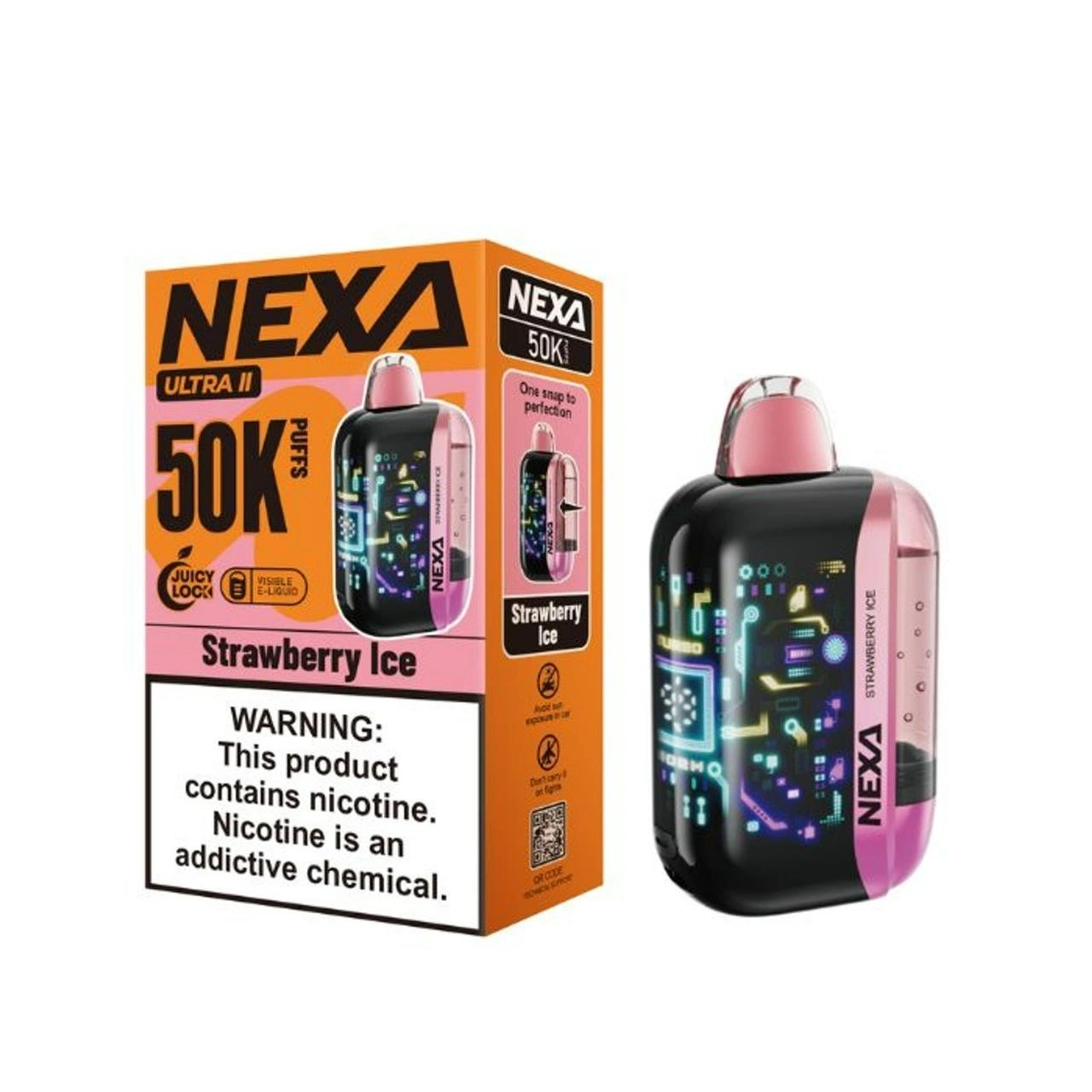 NEXA FLEX 50K Visible（交換式）｜次世代リキッドデバイス・大容量50,000パフ対応