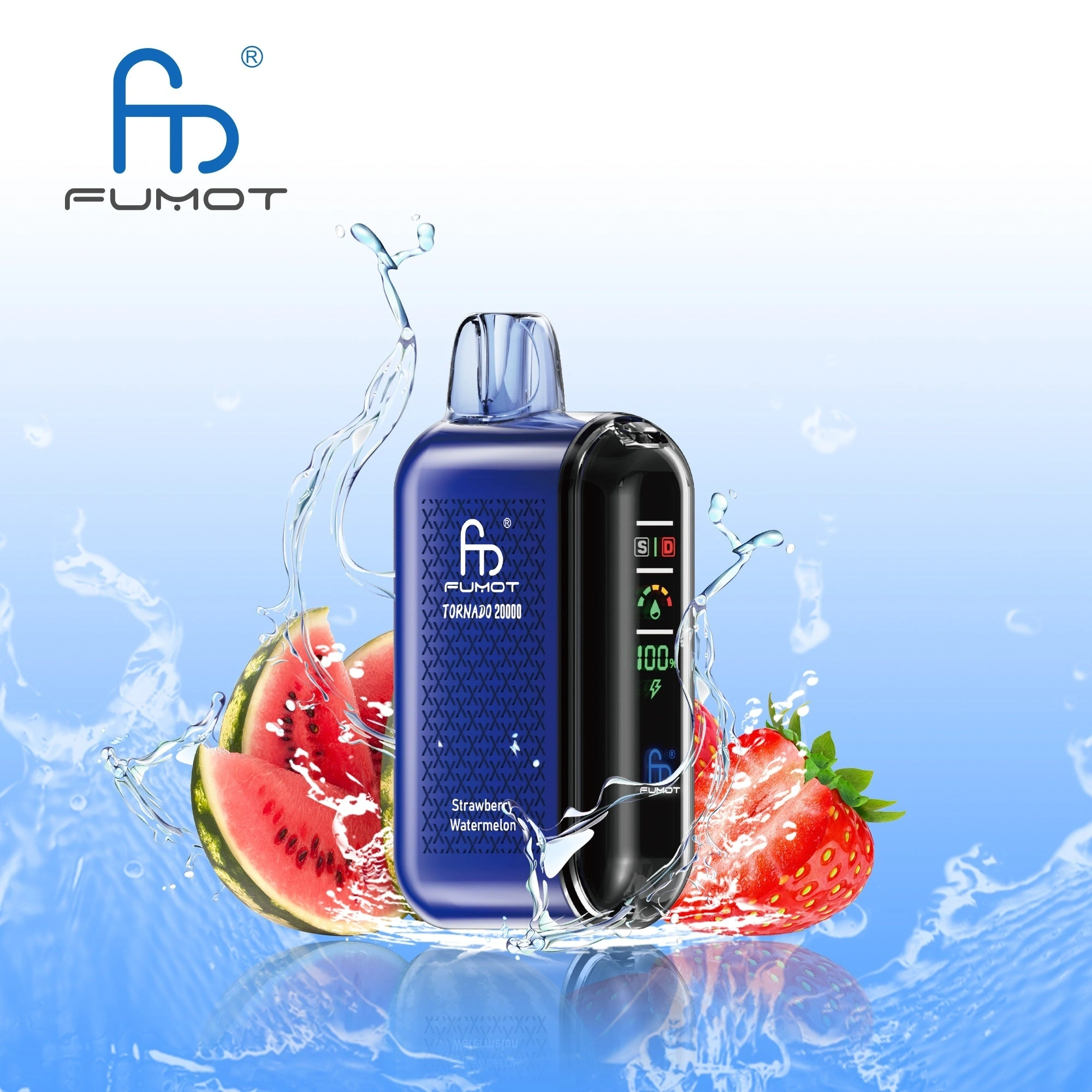 Fumot Tornado 20000 Puffs｜日本7〜10日到着・20,000パフ大容量・デュアルメッシュ＆スマートディスプレイ搭載デバイス