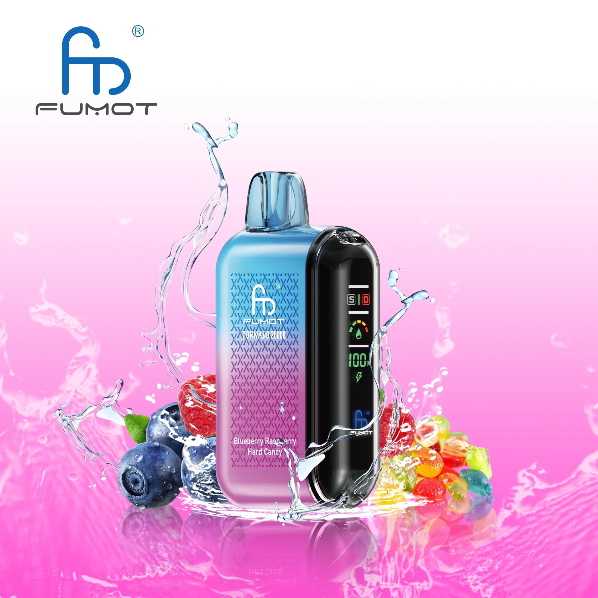 Fumot Tornado 20000 Puffs｜日本7〜10日到着・20,000パフ大容量・デュアルメッシュ＆スマートディスプレイ搭載デバイス