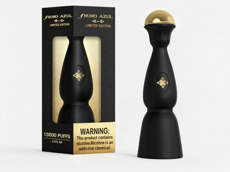 Humo Azul 15000 Puffs Black｜日本7〜10日到着・15,000パフ大容量・ブラック限定デザイン高性能デバイス