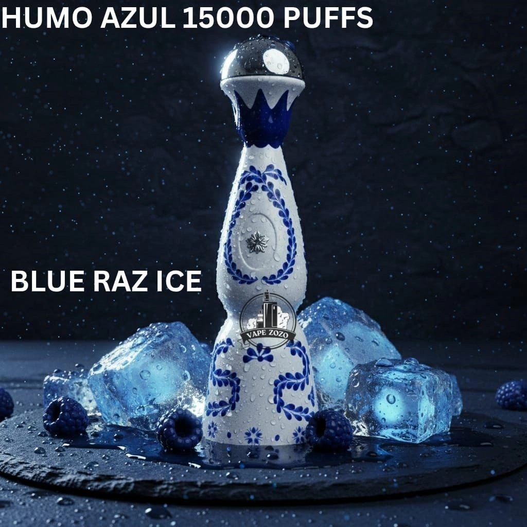 Humo Azul 15000 Puffs 青花瓷｜日本7〜10日到着・15,000パフ大容量・チャイナブルー陶磁器デザイン限定モデル