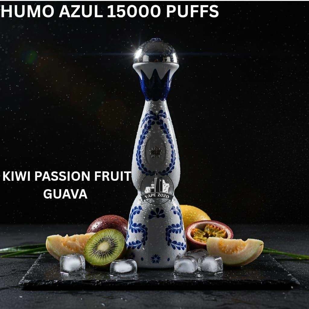 Humo Azul 15000 Puffs 青花瓷｜日本7〜10日到着・15,000パフ大容量・チャイナブルー陶磁器デザイン限定モデル