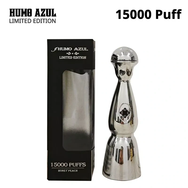 Humo Azul 15000 Puffs Silver｜日本7〜10日到着・15,000パフ大容量・シルバー限定エレガントデザインデバイス