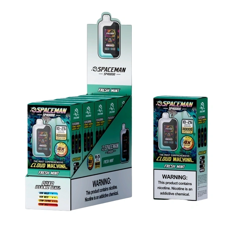 SMOK SPACEMAN SP40000｜日本7〜10日到着・40,000パフ超大容量・デュアルメッシュ＆スマートディスプレイ搭載ハイエンドデバイス