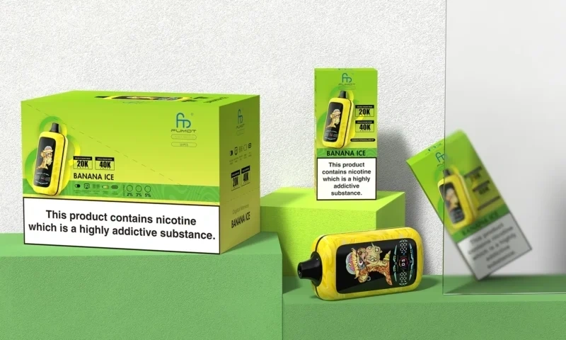 Fumot Digital Monkey 40000 Puffs｜日本7〜10日到着・40,000パフ大容量・デジタル表示搭載スマートデバイス  7～10営業日で到着します