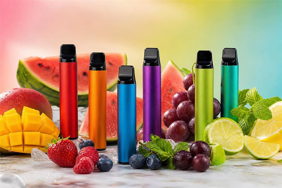 fruit flavour disposable vape lineup for VAPES-AUS shoppers
