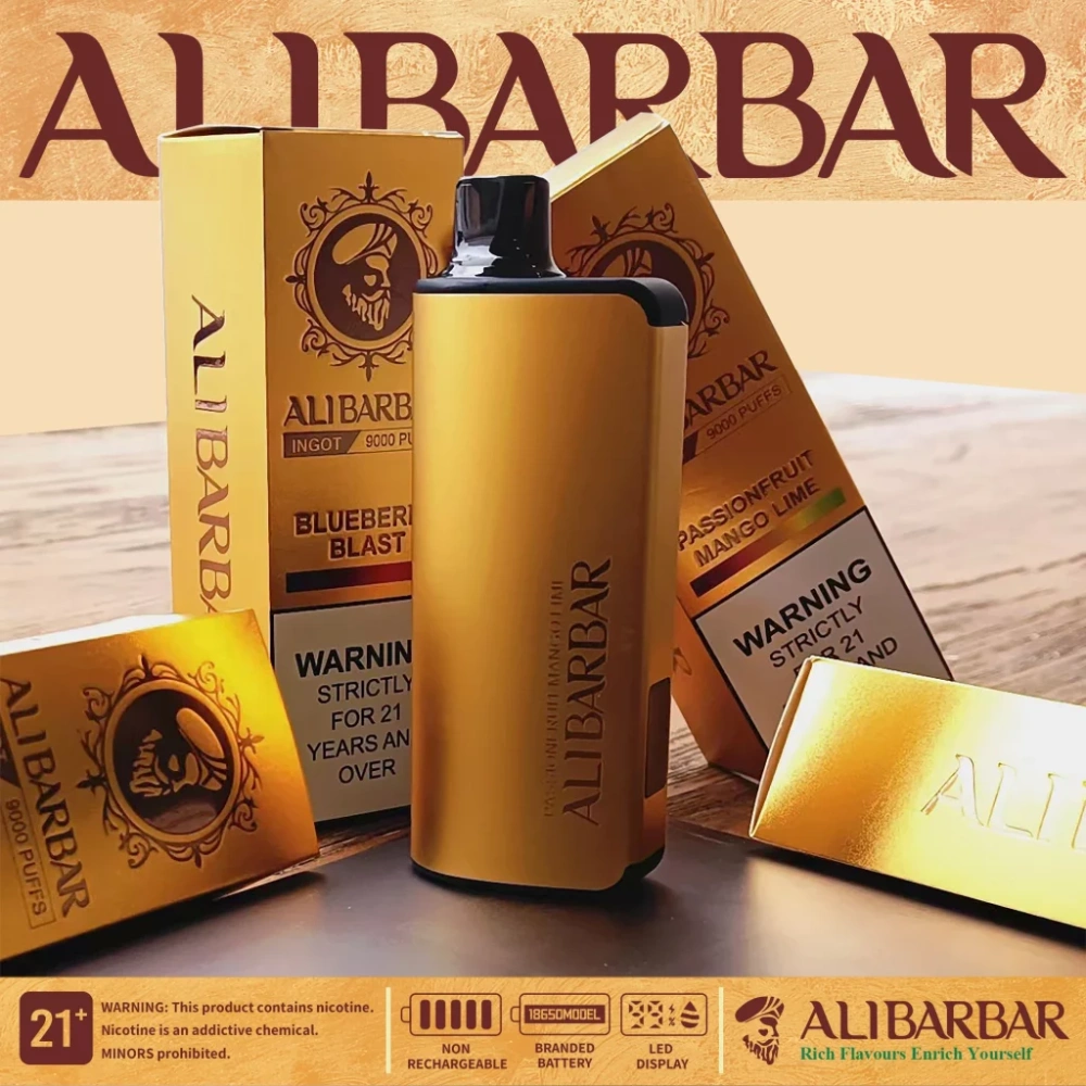 Blueberry Mint Disposable Vape Australia | Alibarbar Ingot 9000 Puffs
