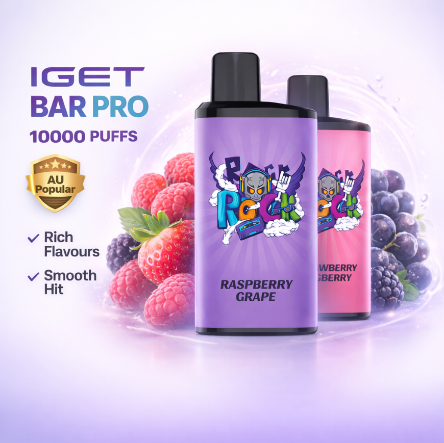 IGET Bar Pro 10000 Puffs Disposable Vape Kit | Australian Warehouse