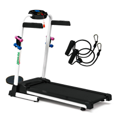 All-in-One Multi-Functional Electric Treadmill with Integrated Dumbbell Racks, Resistance Tethers and Waist Twister for Full-Body Home Gym Workout,MY SHOP,All-in-One Multi-Functional Electric Treadmill with Integrated Dumbbell Racks, Resistance Tethers and Waist Twister for Full-Body Home Gym Workout