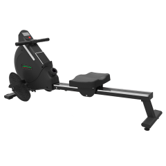 All-Black Commercial Magnetic Rowing Machine with Integrated Console,MY SHOP,All-Black Commercial Magnetic Rowing Machine with Integrated Console
