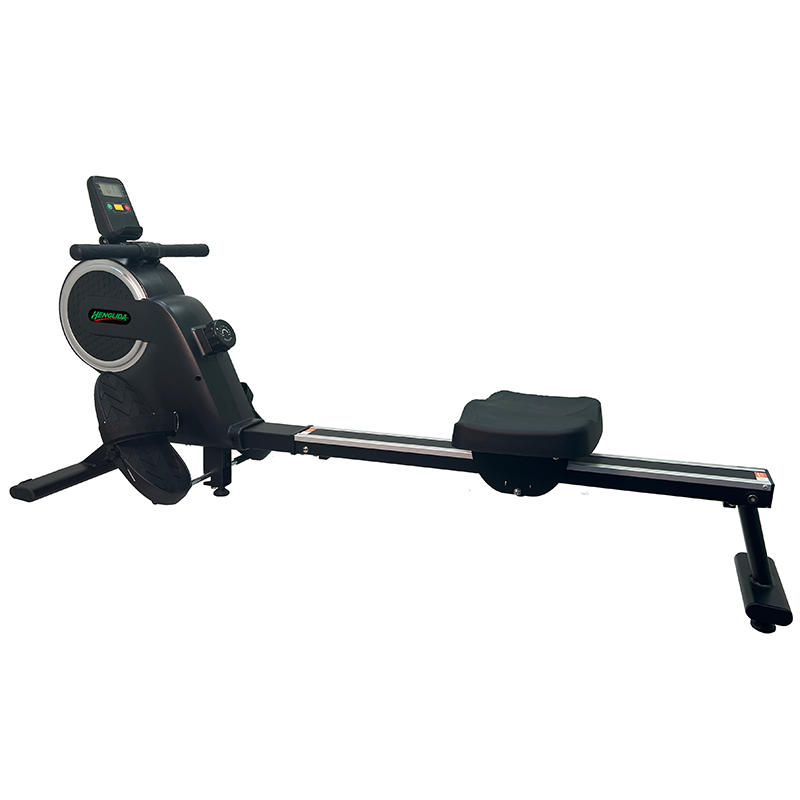 Home Gym Full Body Workout Commercial Magnetic Rowing Machine,MY SHOP,Premium Dual-Rail Commercial Magnetic Rowing Machine with Heavy-Duty Frame