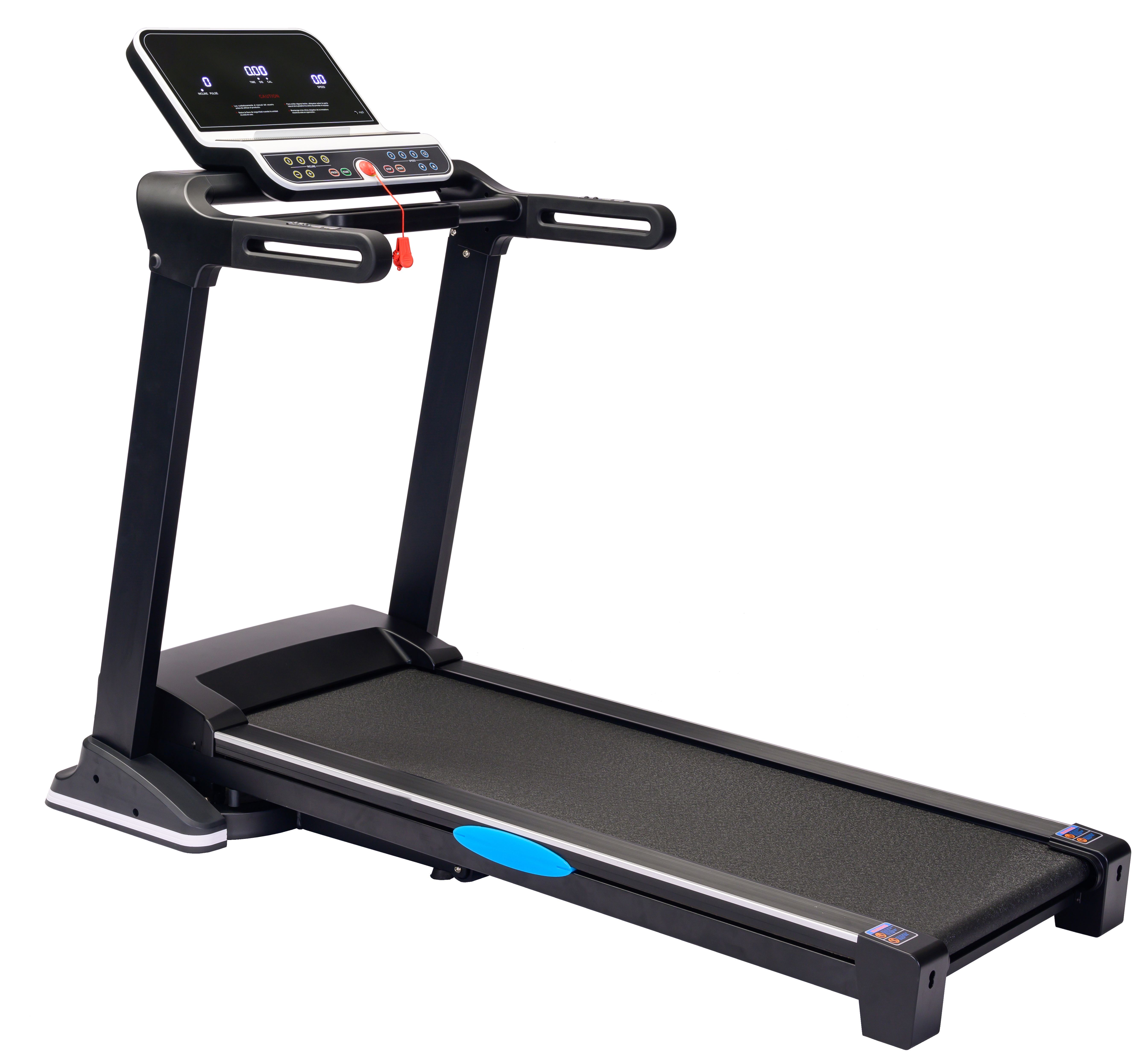 Folding Electric Treadmill, Powerful Quiet Motor Running Machine with Sleek Black-Glass LED Console, Cloud-Cushioning Blue Pods, Integrated Device Holder & Safety Key for Home Gym Cardio Workout,MY SHOP,Folding Electric Treadmill, Powerful Quiet Motor Running Machine with Sleek Black-Glass LED Console, Cloud-Cushioning Blue Pods, Integrated Device Holder & Safety Key for Home Gym Cardio Workout