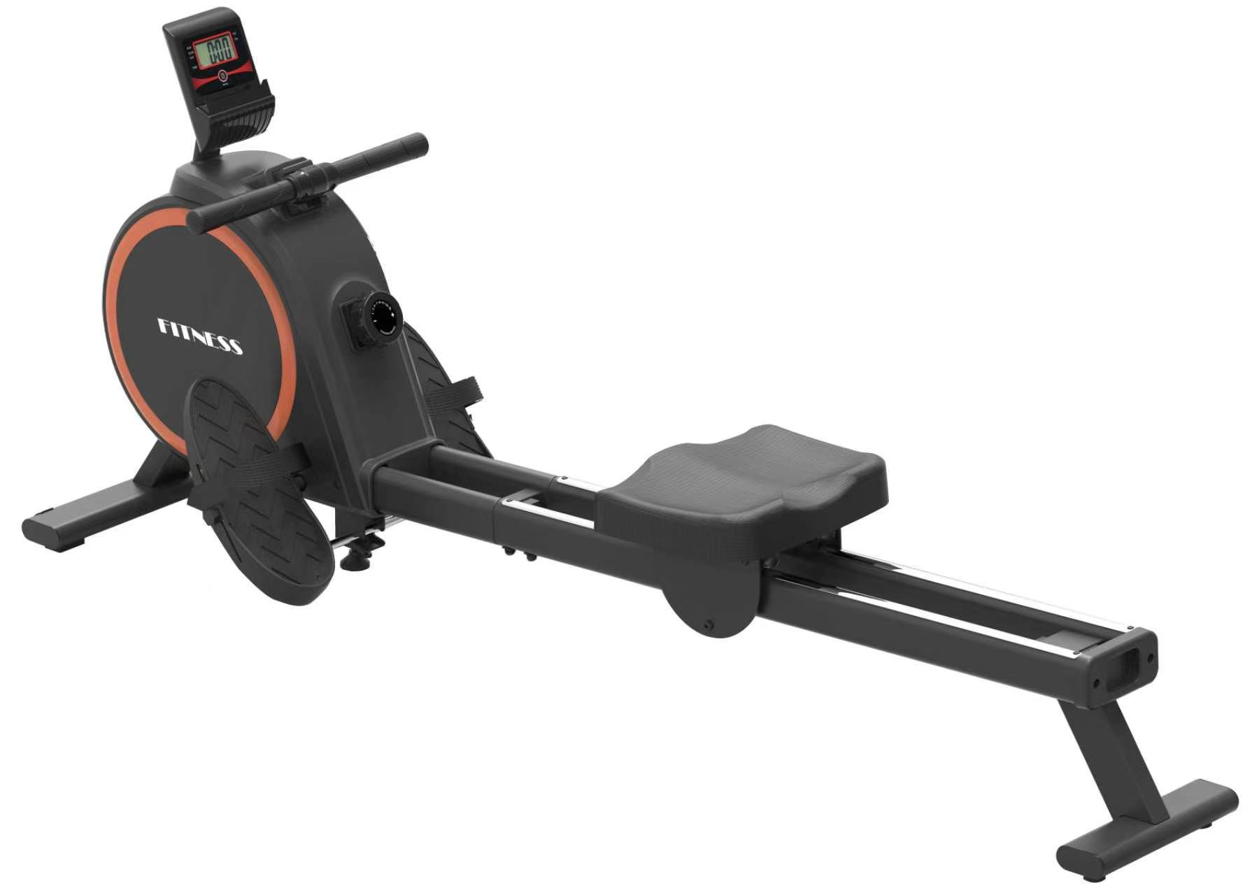 Premium Dual-Rail Commercial Magnetic Rowing Machine with Heavy-Duty Frame,MY SHOP,Premium Dual-Rail Commercial Magnetic Rowing Machine with Heavy-Duty Frame