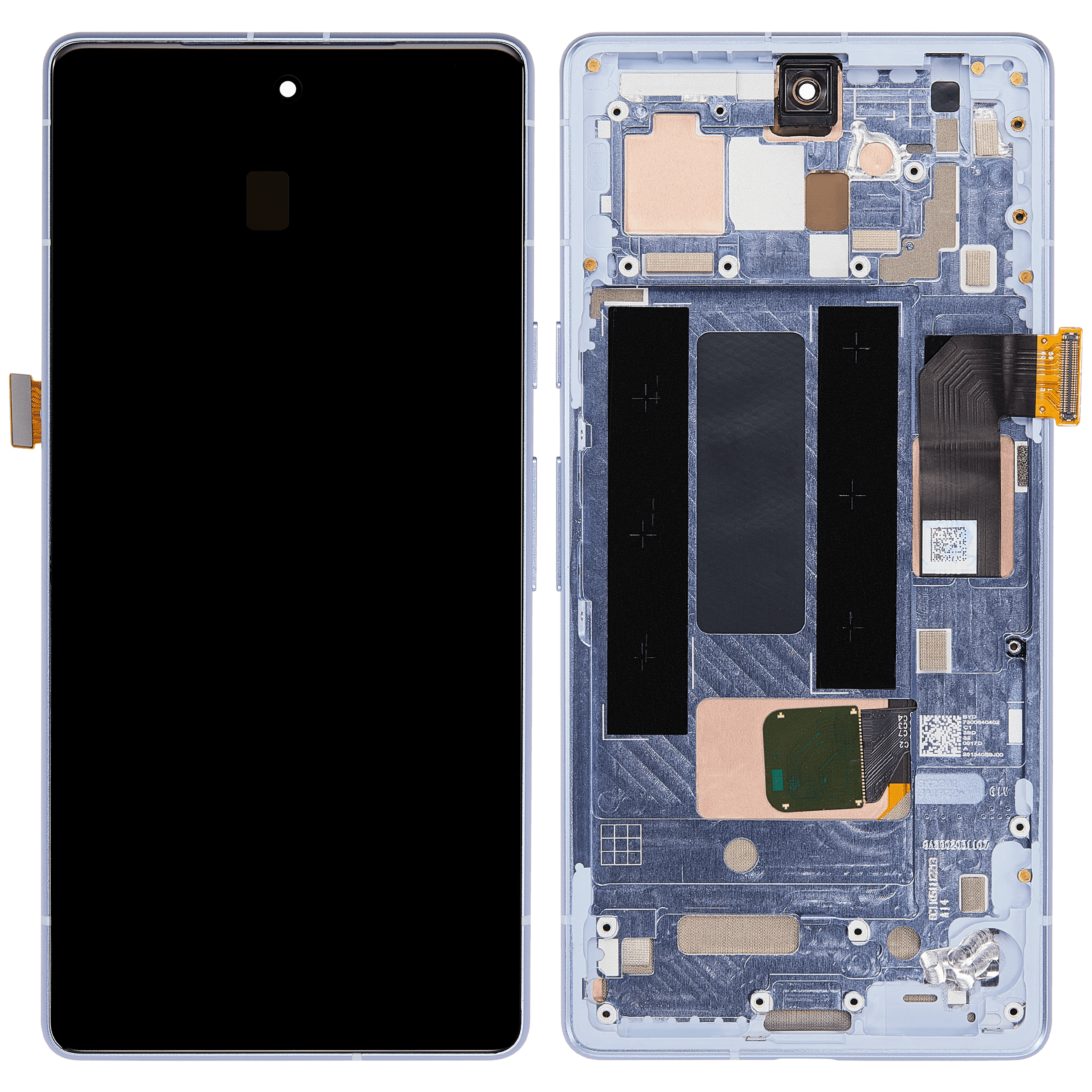 OLED Assembly With Frame (With Fingerprint Sensor ) For Google Pixel 7a 5G (Sea)